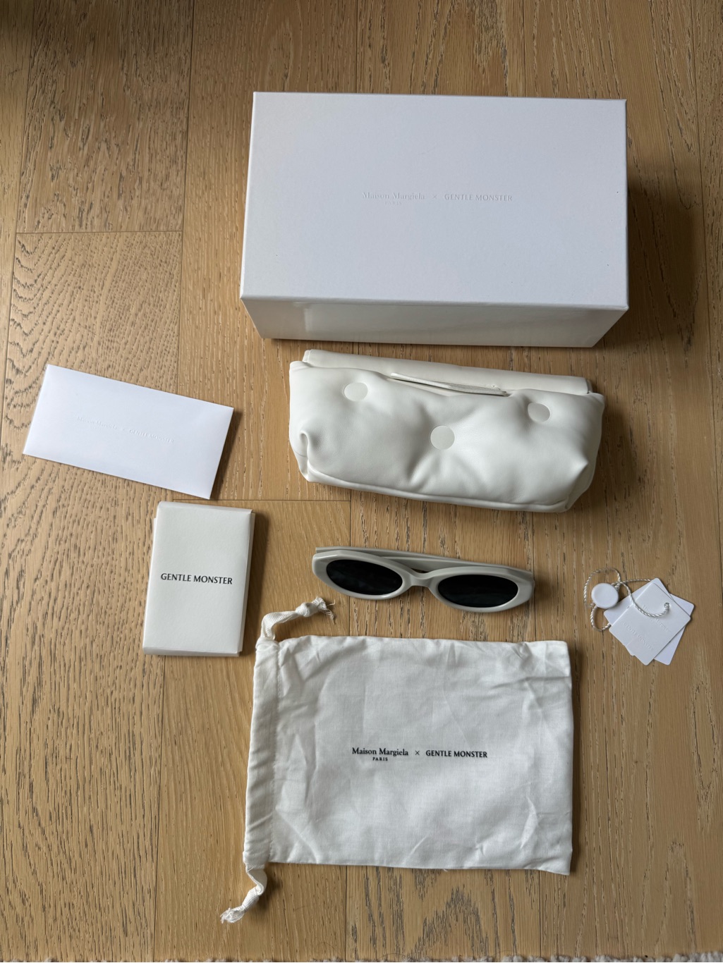 Maison Margiela X Gentle Monster Sunglasses With Original Box, Pouch & Papers